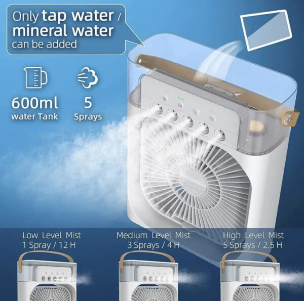 Naseem – Portable Air Cooler 3-in-1 with Scented Mist