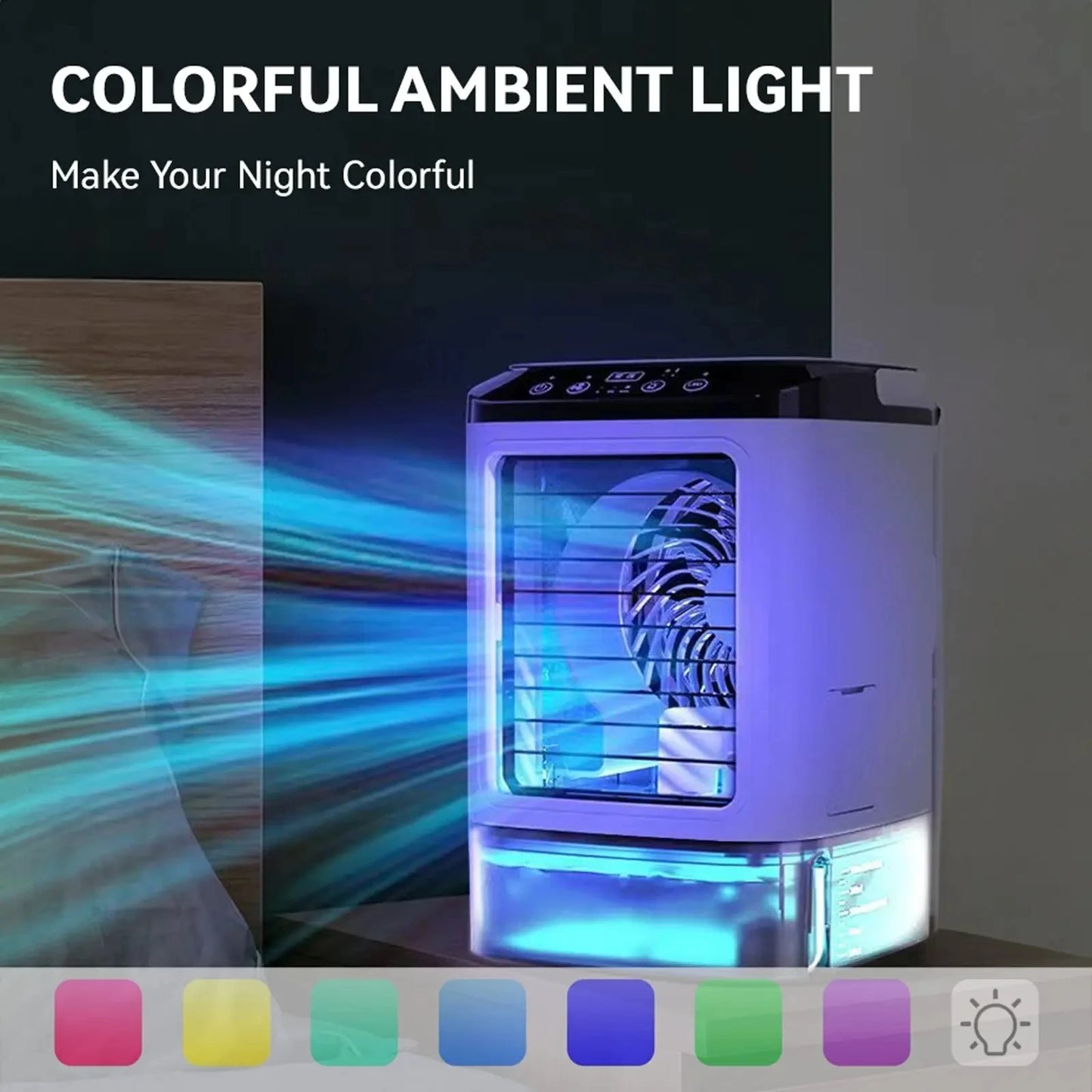 Naseem - Portable Air Conditioner 3 Speeds with Humidifier
